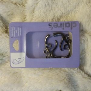 Claire's Faux Gauges with Rhinestones 23